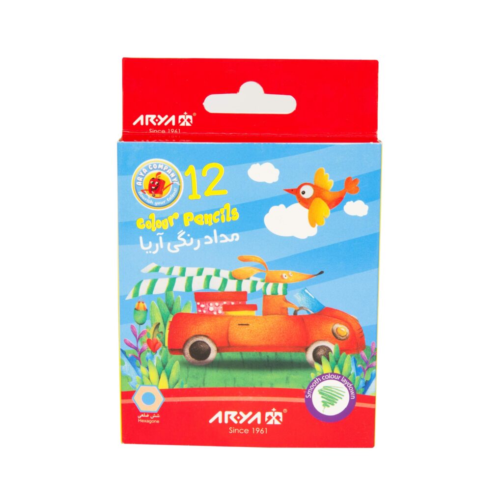 مدادرنگی 12 کوتاه آریا