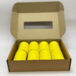 رول فیش پرینتر زرد 8 عددی