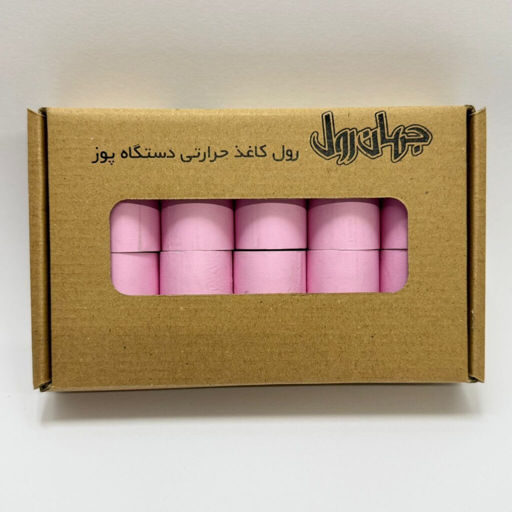 رول پوز صورتی10 عددی